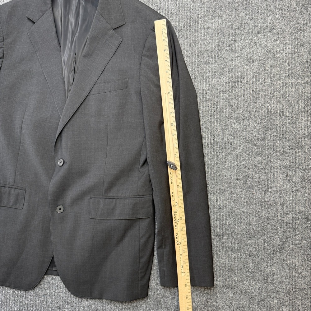 Bonobos Blazer Mens 40R Slim Fit Gray Marzotta Wool Suit Jacket Unstructured - Picture 15 of 16